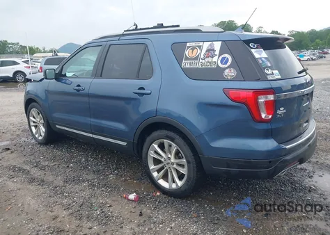 2018 Ford Explorer Xlt from USA, damaged, VIN 1FM5K7D8XJGB51280